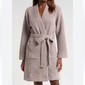 Sold! Barefoot Dreams grey Robe